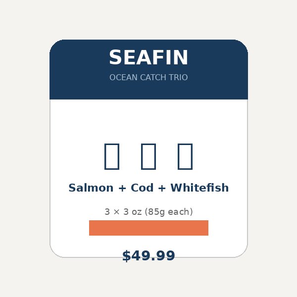 Ocean Catch Trio Bundle