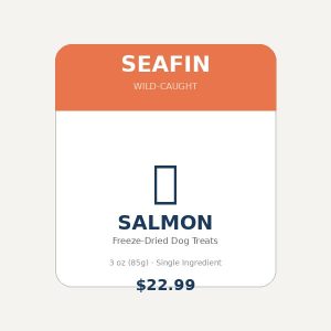Wild-Caught Salmon Freeze-Dried Dog Treats